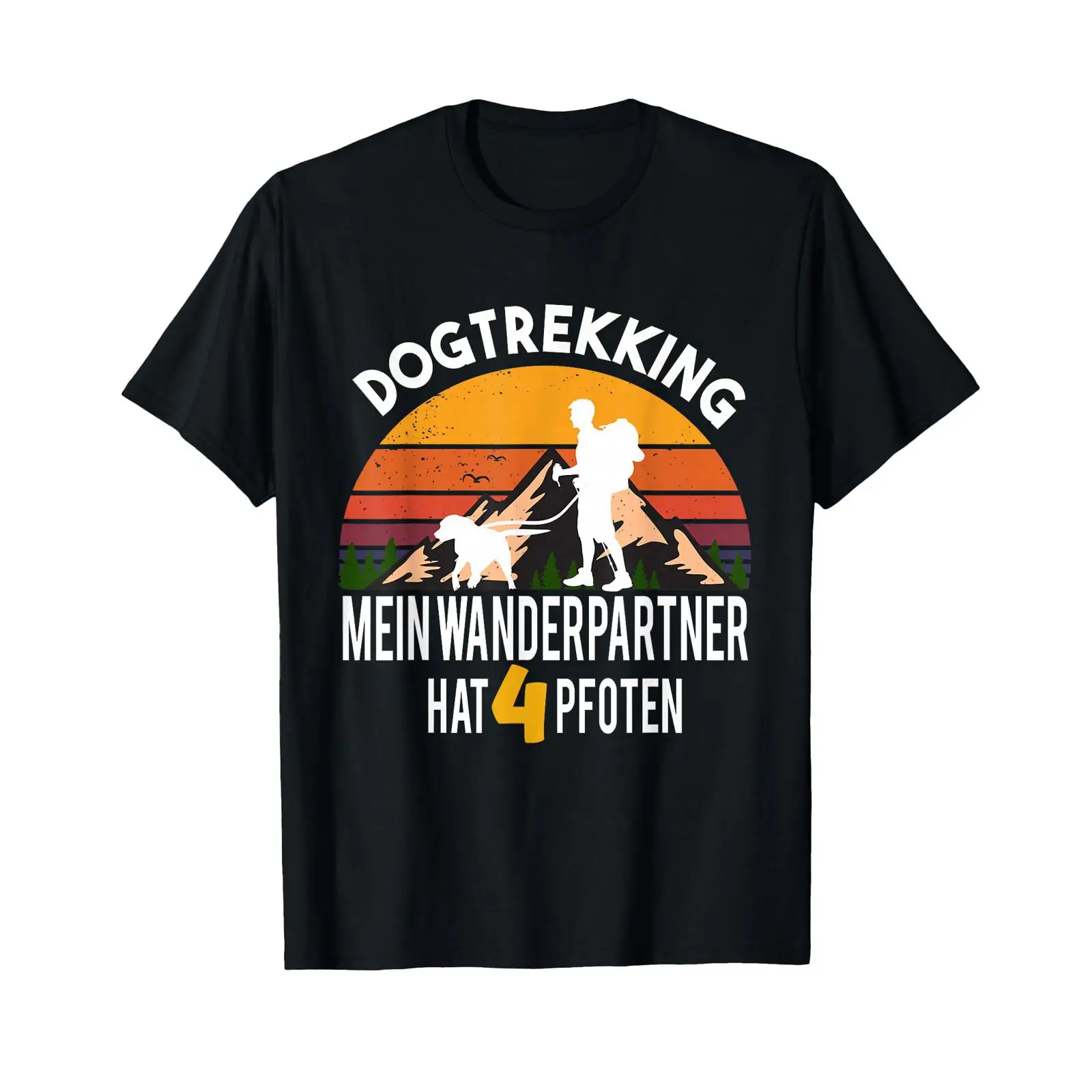Vintage Fashion Ideas - Dog trekking Canicross Idea T Shirt