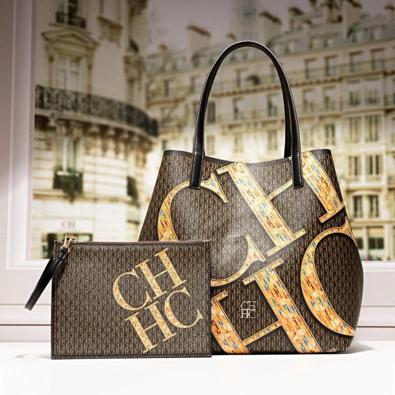 Vintage Fashion Paris - CHCH Elegant Paris Fashion Shopper Bag