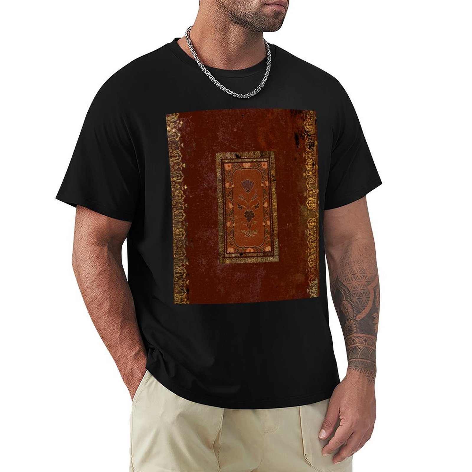 Vintage Fashion Look - Vintage Victorian Old Leather Look Book