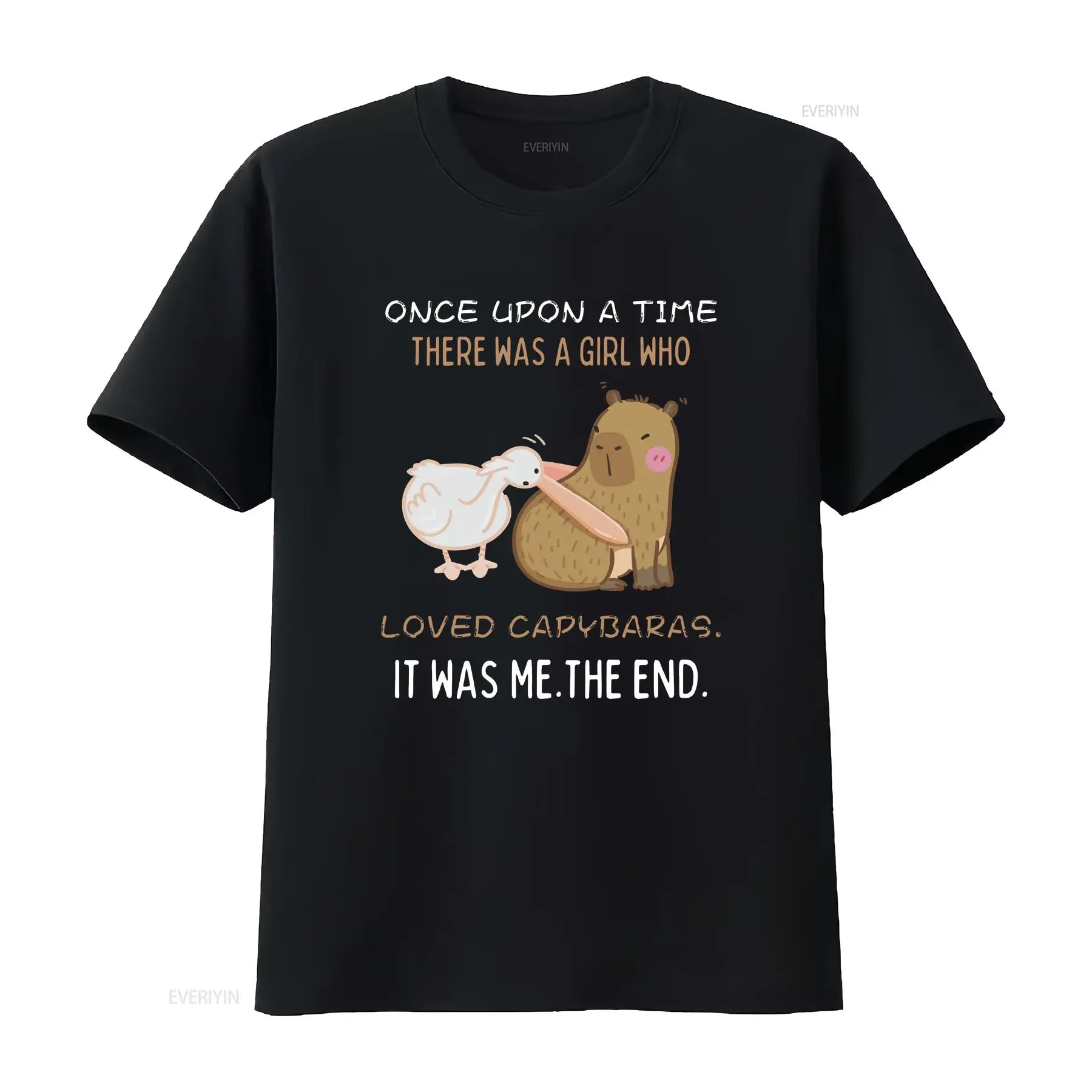 Quirky Vintage Fashion - Capybara lover Women shirt funny tee