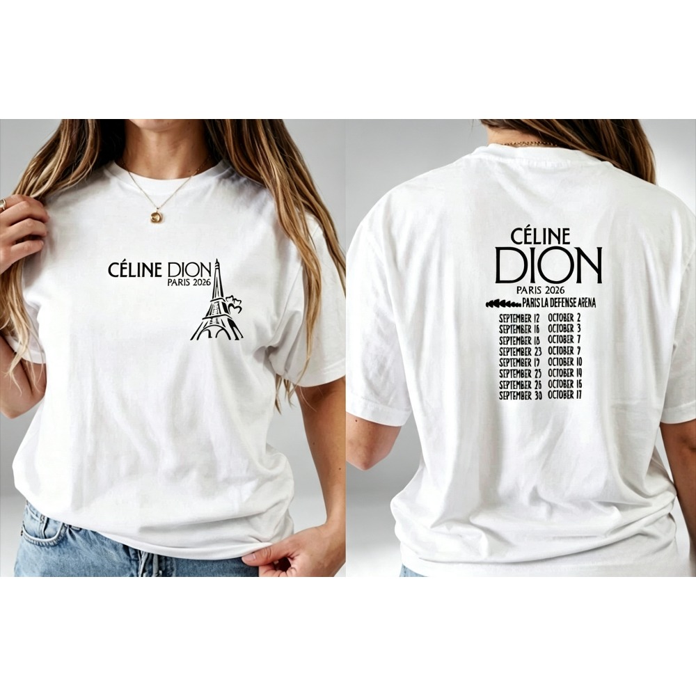 Vintage Fashion Paris - Paris Eiffel Tower Tour Date Print