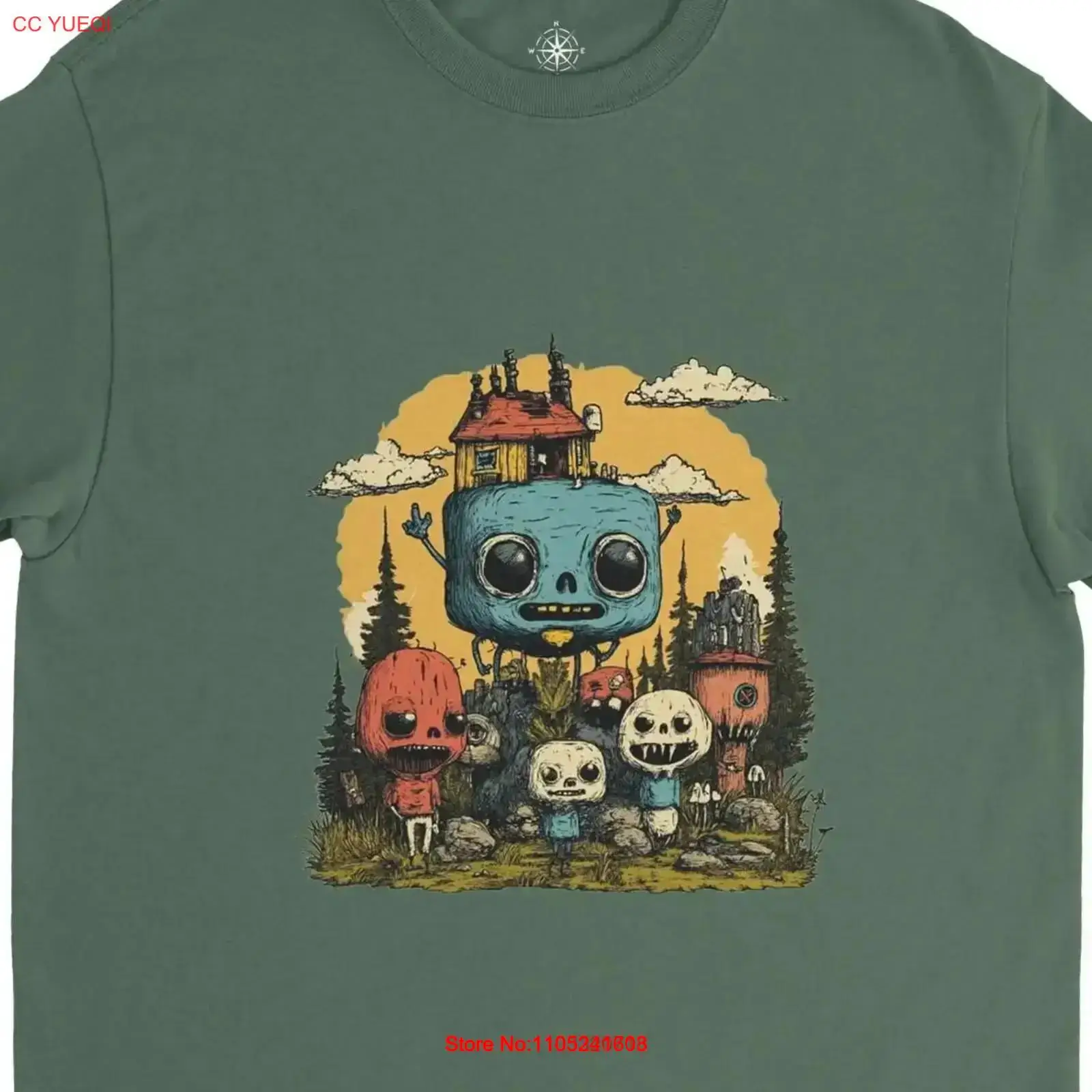 Quirky Village People T Shirt  - Quirky Vintage Fashion ulasan dan harga