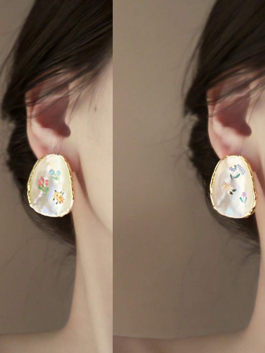 1 Pair Vintage French Dripping - Vintage Vibes Fashion ulasan dan harga
