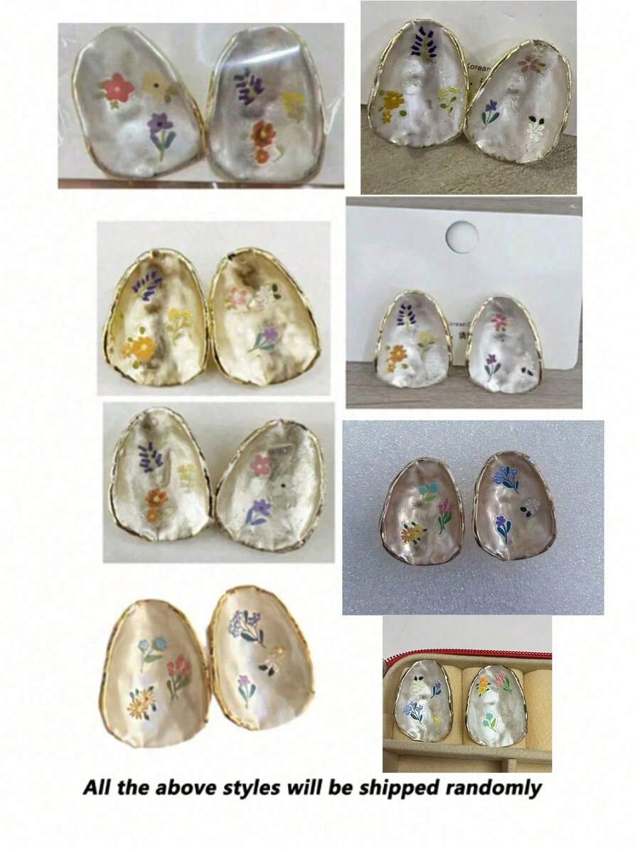 1 Pair Vintage French Dripping - Vintage Vibes Fashion ulasan dan harga