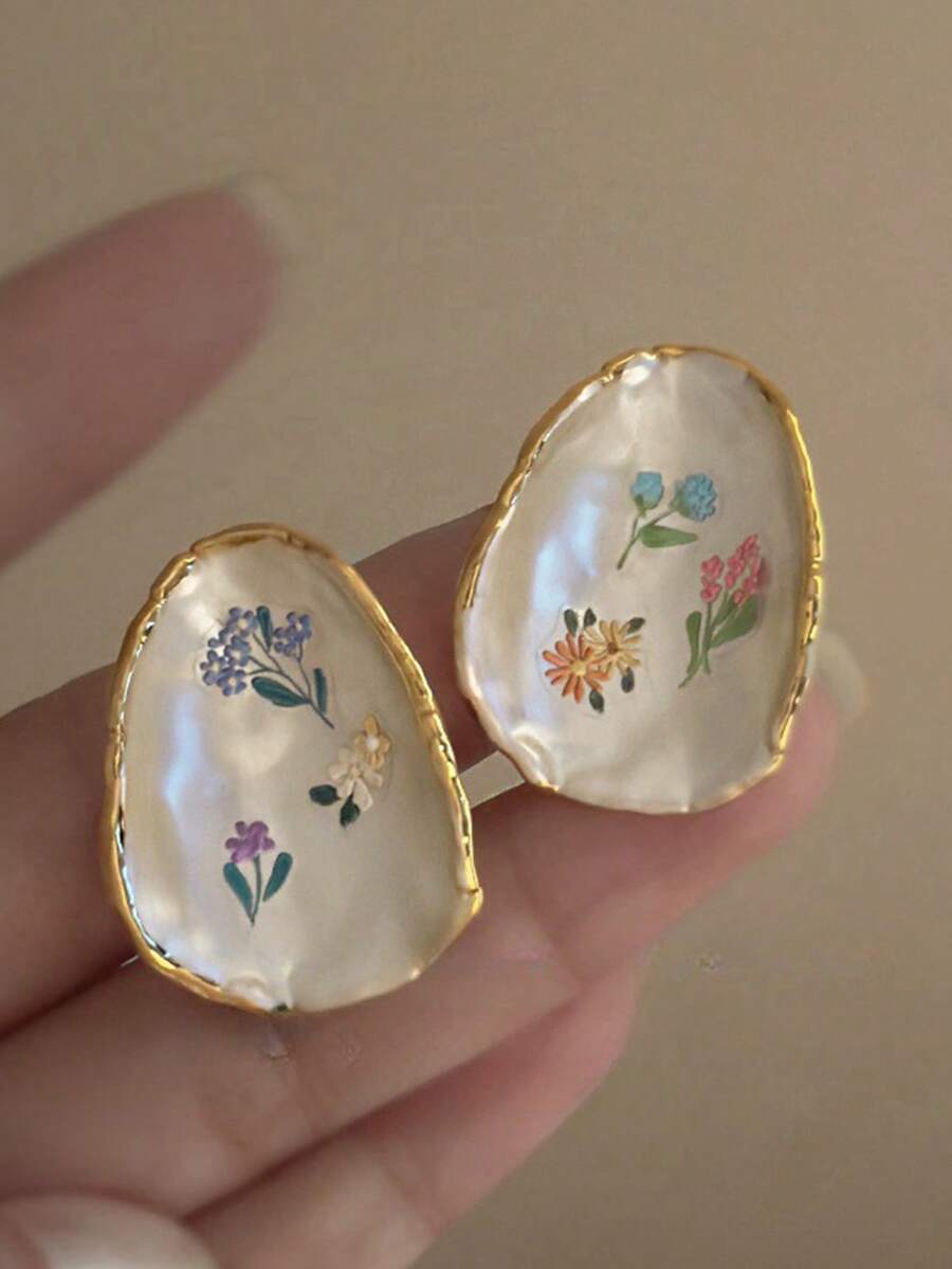 1 Pair Vintage French Dripping - Vintage Vibes Fashion ulasan dan harga