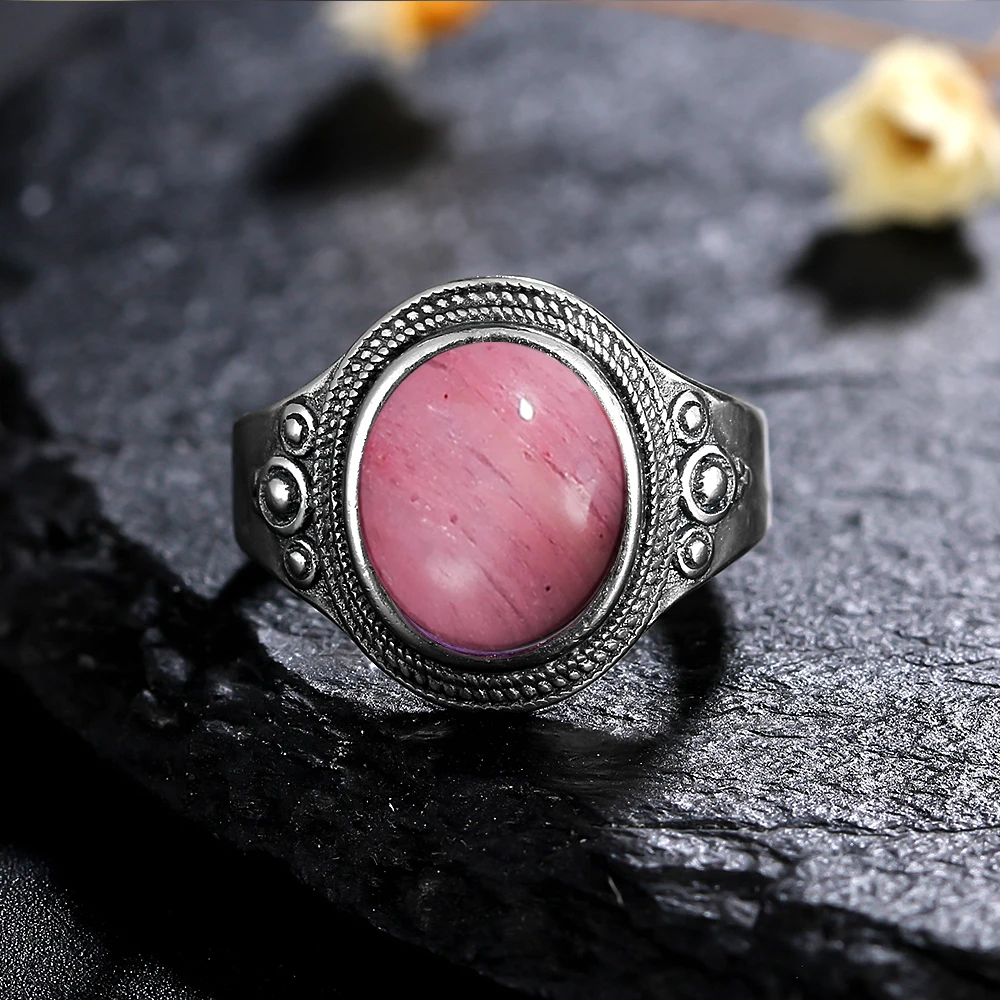 Retro Silver Plated  8*10MM Na - Vintage Fashion Look ulasan dan harga