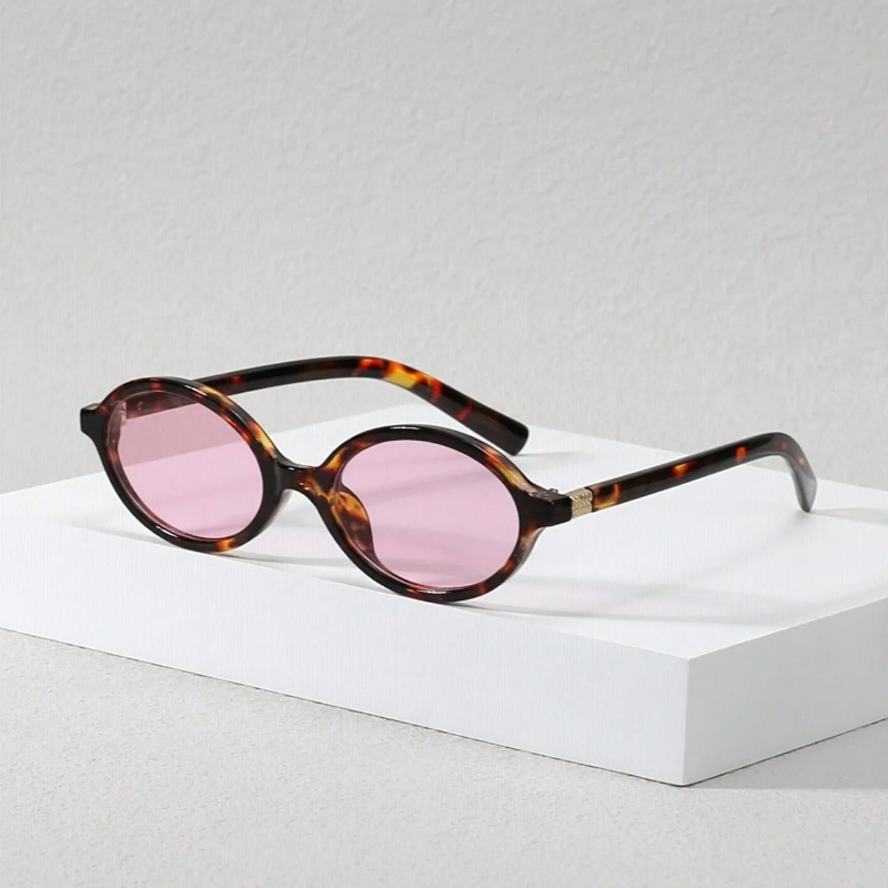Vintage Oval Sunglasses Women  - Vintage Fashion Girl ulasan dan harga