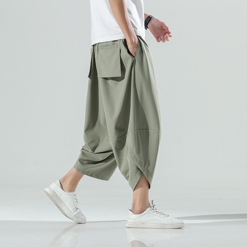 2025 Summer Men Chinese Style  - Retro Track Pant ulasan dan harga