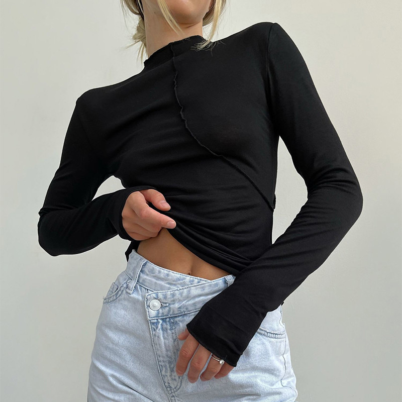 2025 Autumn Turtleneck Y2K Lon - Turtleneck Knit 90S ulasan dan harga