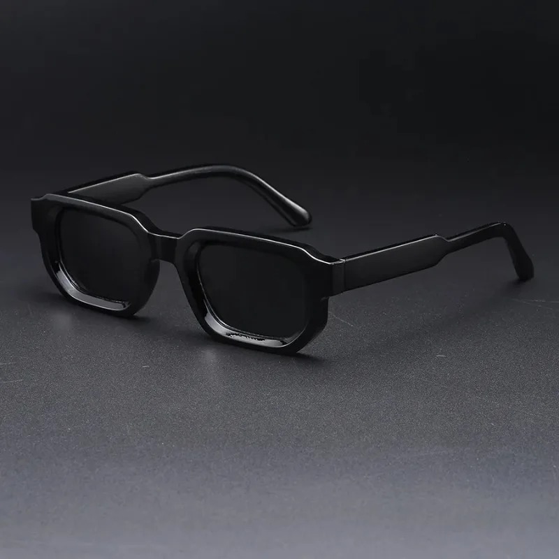 Fashion Square Vintage Sunglas - Vintage Fashion Girl ulasan dan harga