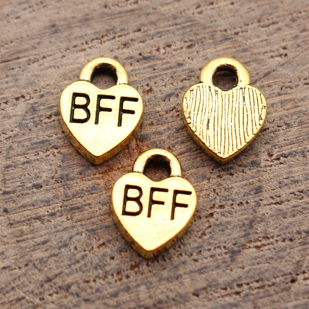 40pcs 9.3x7mm Antique Gold Col - Vintage Fashion Online ulasan dan harga