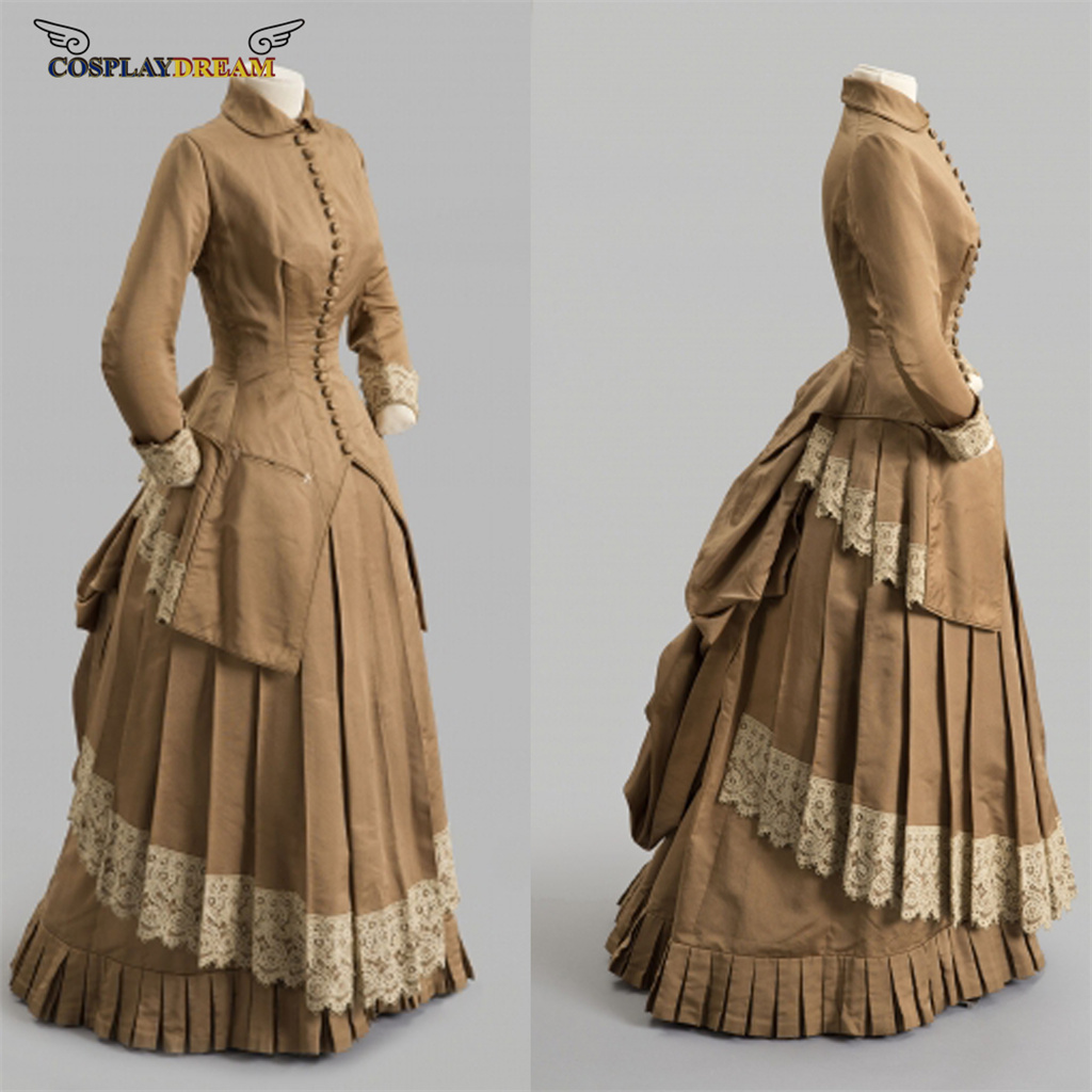 19th Century Fashion dress Vic - Vintage Fashion Dress ulasan dan harga