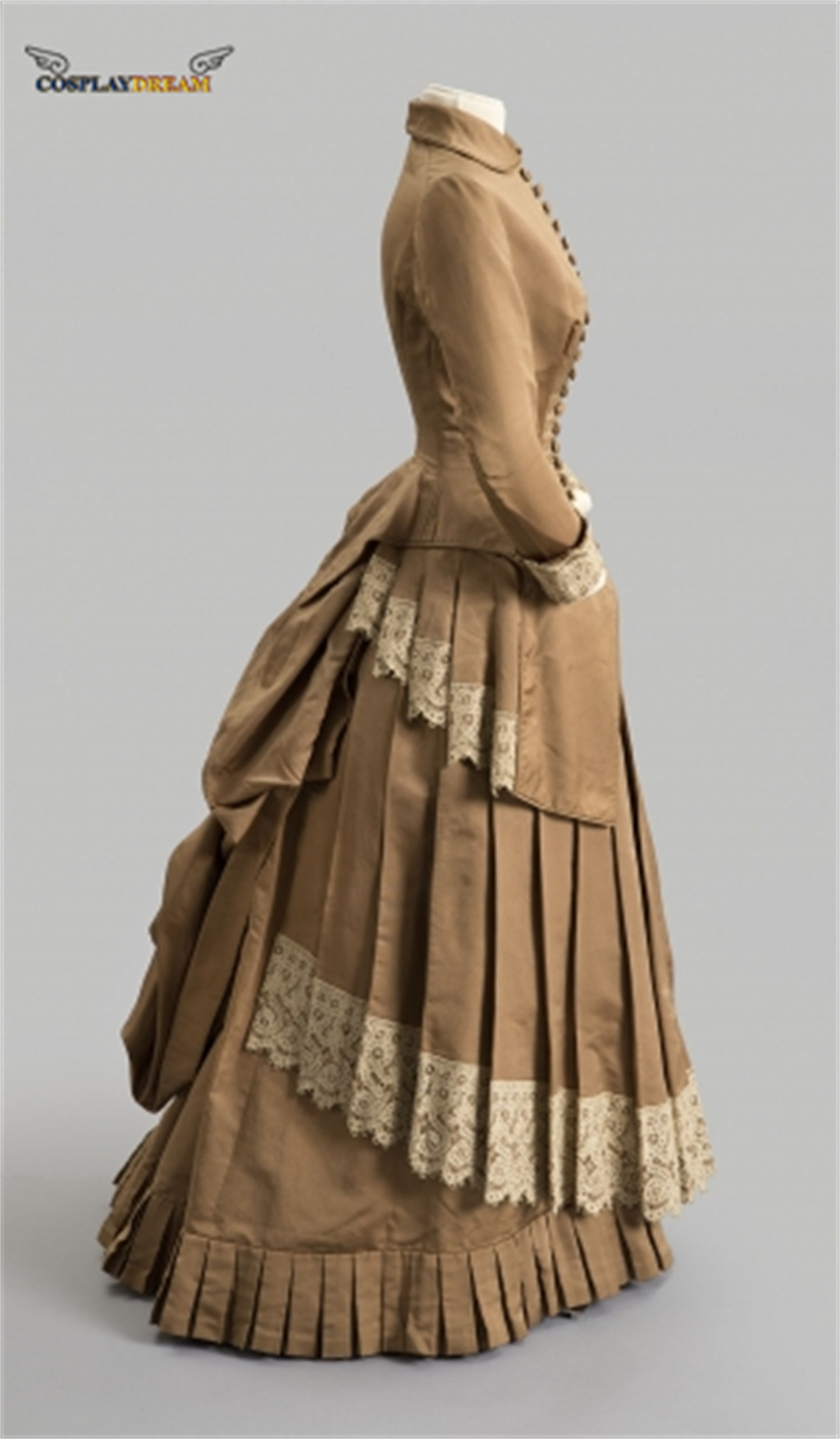 19th Century Fashion dress Vic - Vintage Fashion Dress ulasan dan harga