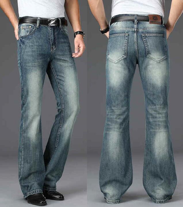 Men's Flared Jeans Loose Men B - Retro Track Pant ulasan dan harga