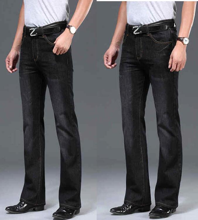 Men's Flared Jeans Loose Men B - Retro Track Pant ulasan dan harga