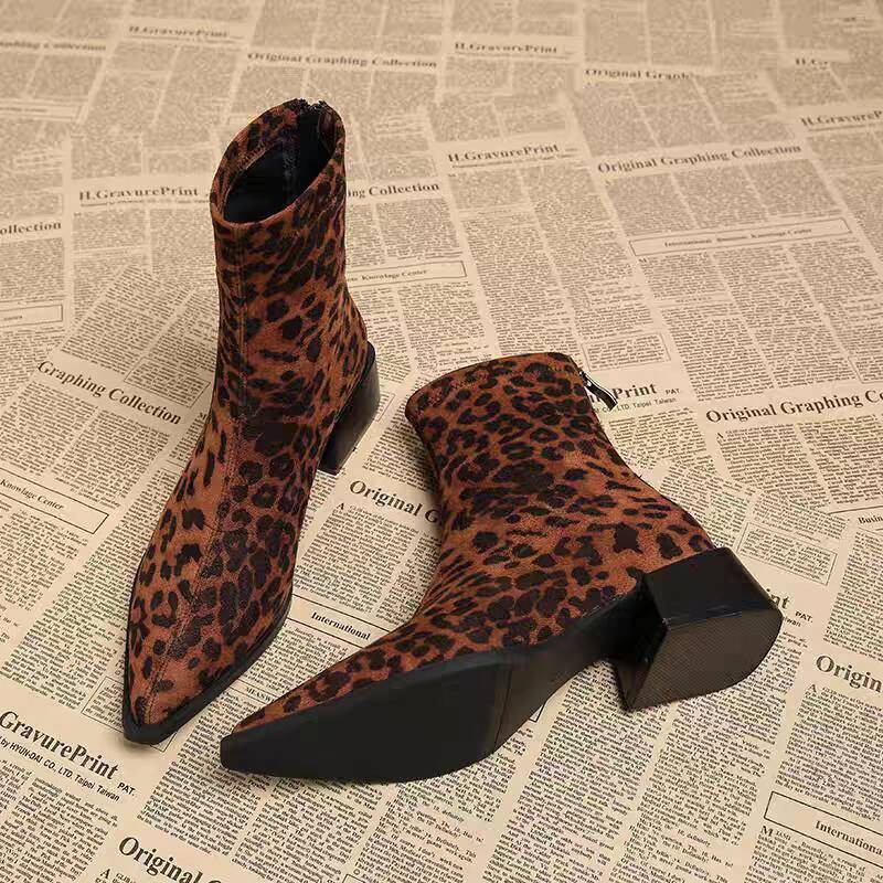 New Low Heel Women Mordern Ank - Vintage Fashion Dress ulasan dan harga