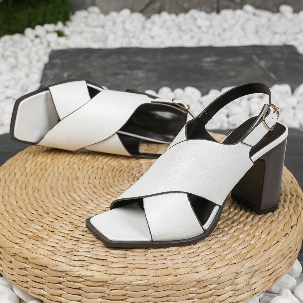 Women Sandals Vintage Square H - Vintage Fashion Dress ulasan dan harga