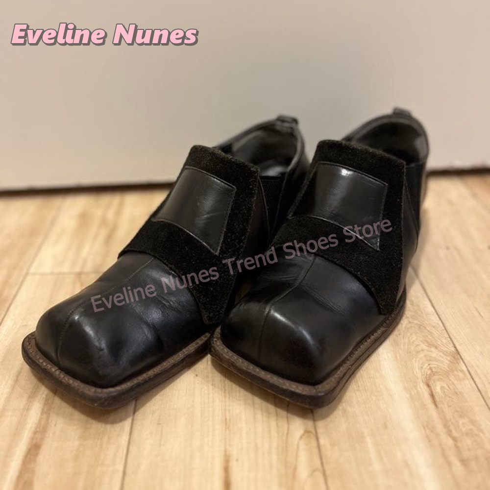 Women Retro Square Toe Fashion - Vintage Fashion Dress ulasan dan harga