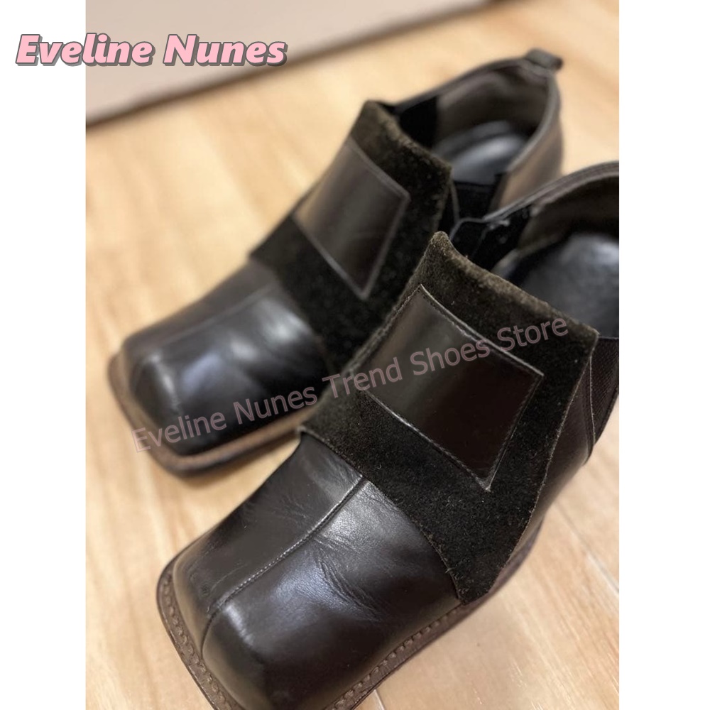 Women Retro Square Toe Fashion - Vintage Fashion Dress ulasan dan harga