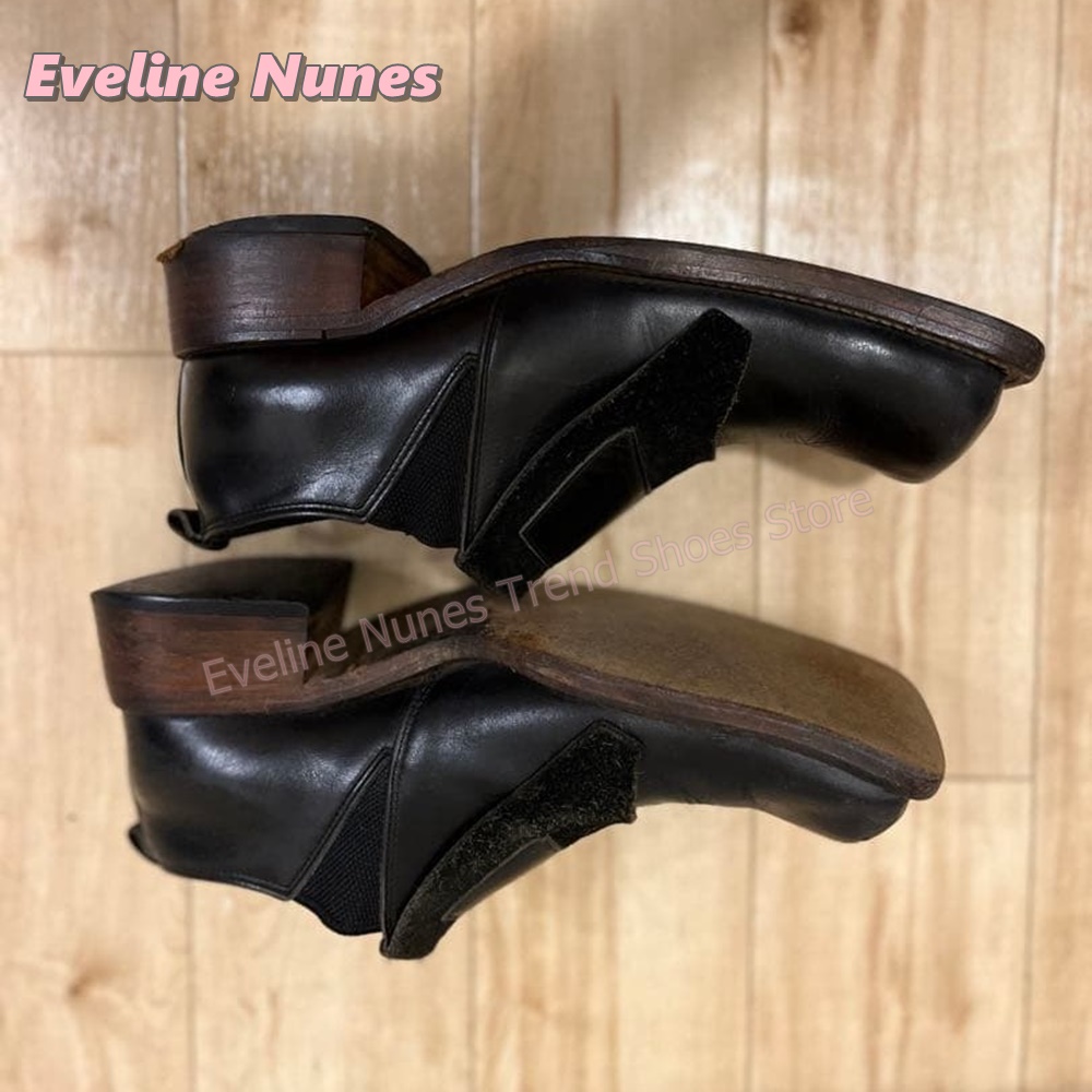 Women Retro Square Toe Fashion - Vintage Fashion Dress ulasan dan harga