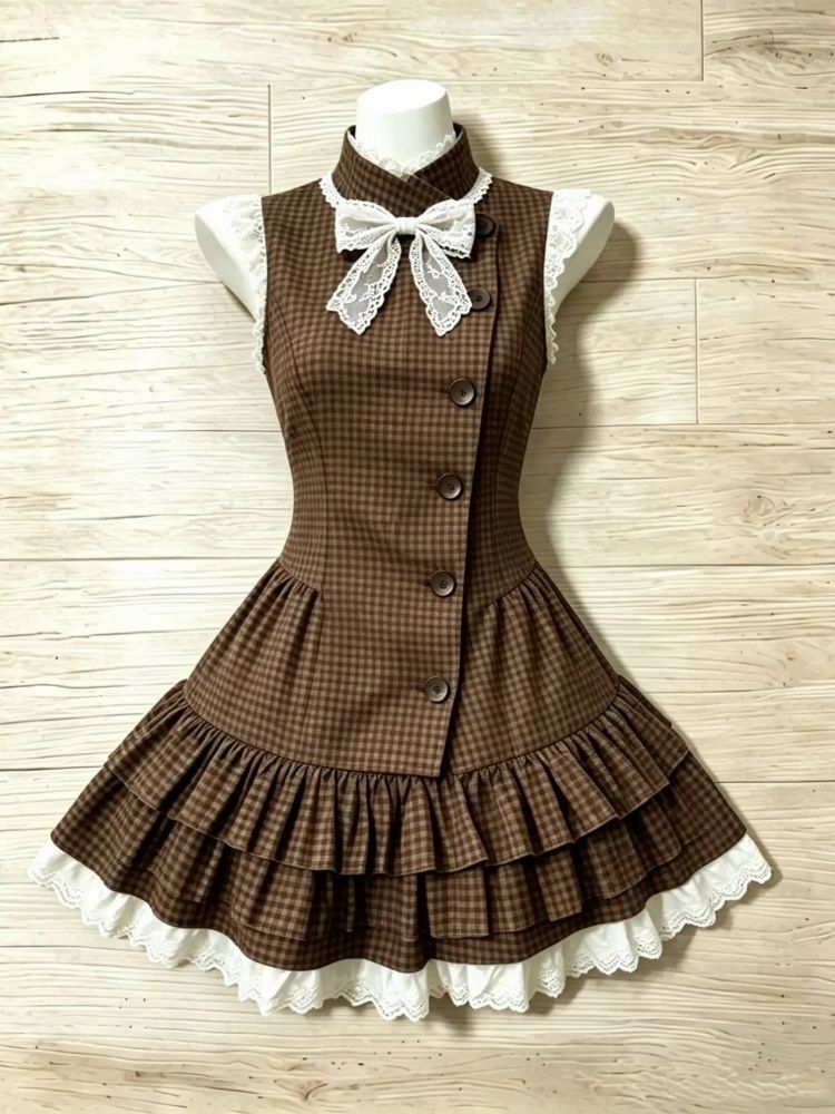 Himekaji Dresses Vintage Y2k 2 - Turtleneck Knit 90S ulasan dan harga