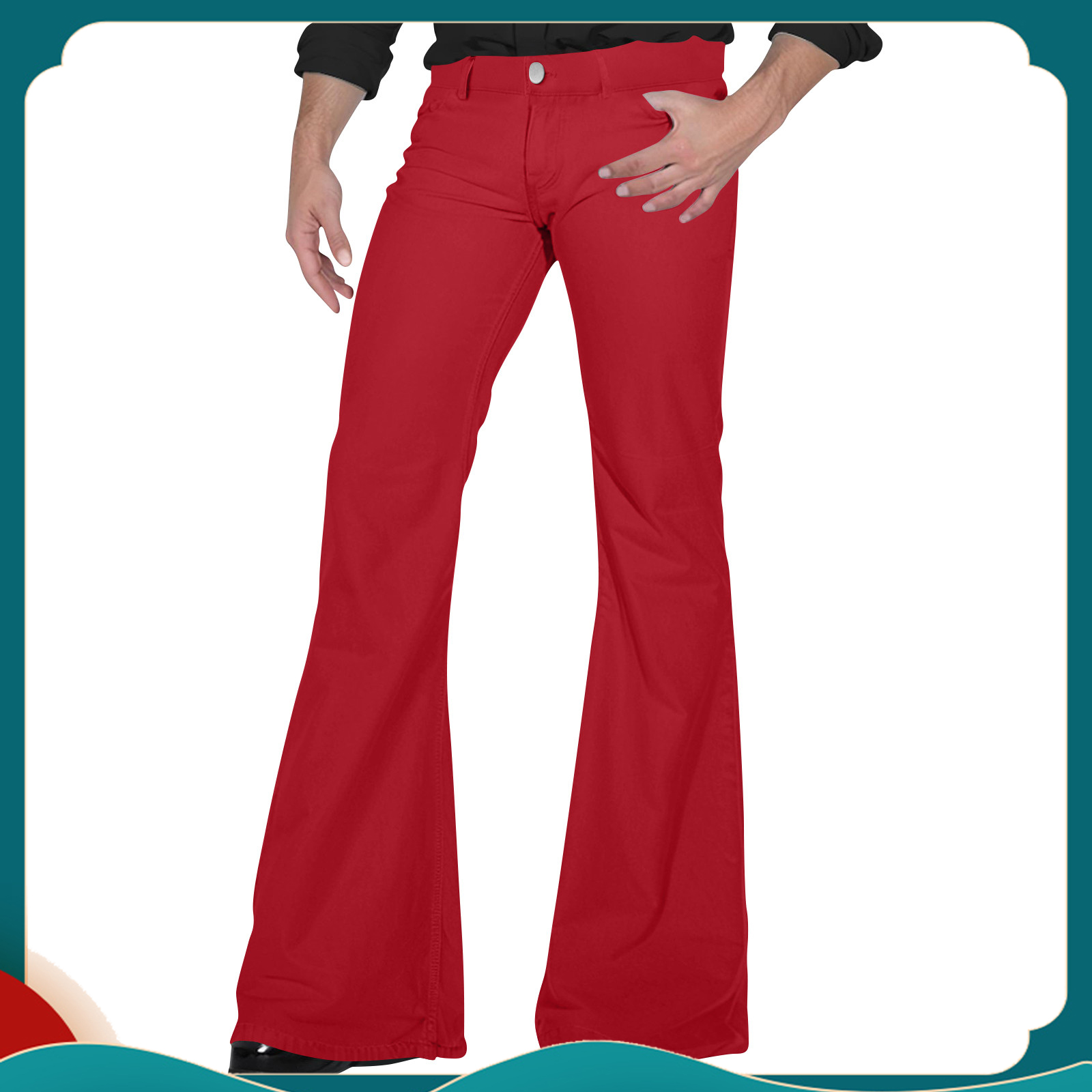 Men's Retro Flared Pants Styli - Retro Track Pant ulasan dan harga