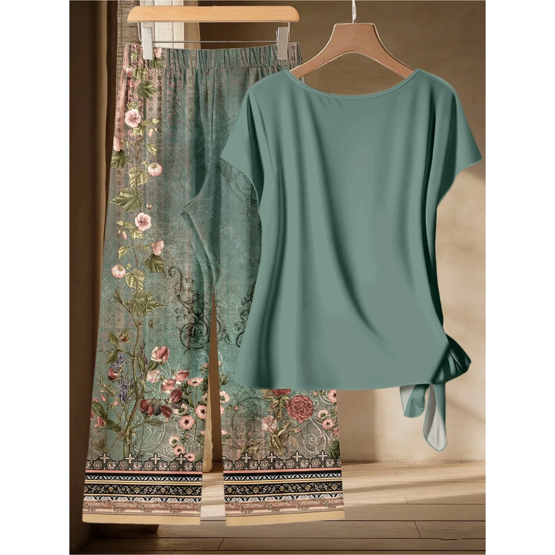Dark Green plus Size Women's S - Retro Track Pant ulasan dan harga