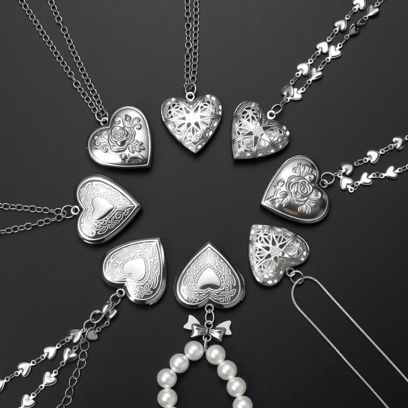 Gothic Vintage Heart Necklace  - Vintage Fashion Ideas ulasan dan harga