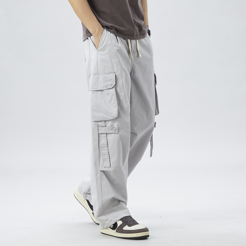 Multi-pocket Cargo Pants Men A - Retro Track Pant ulasan dan harga