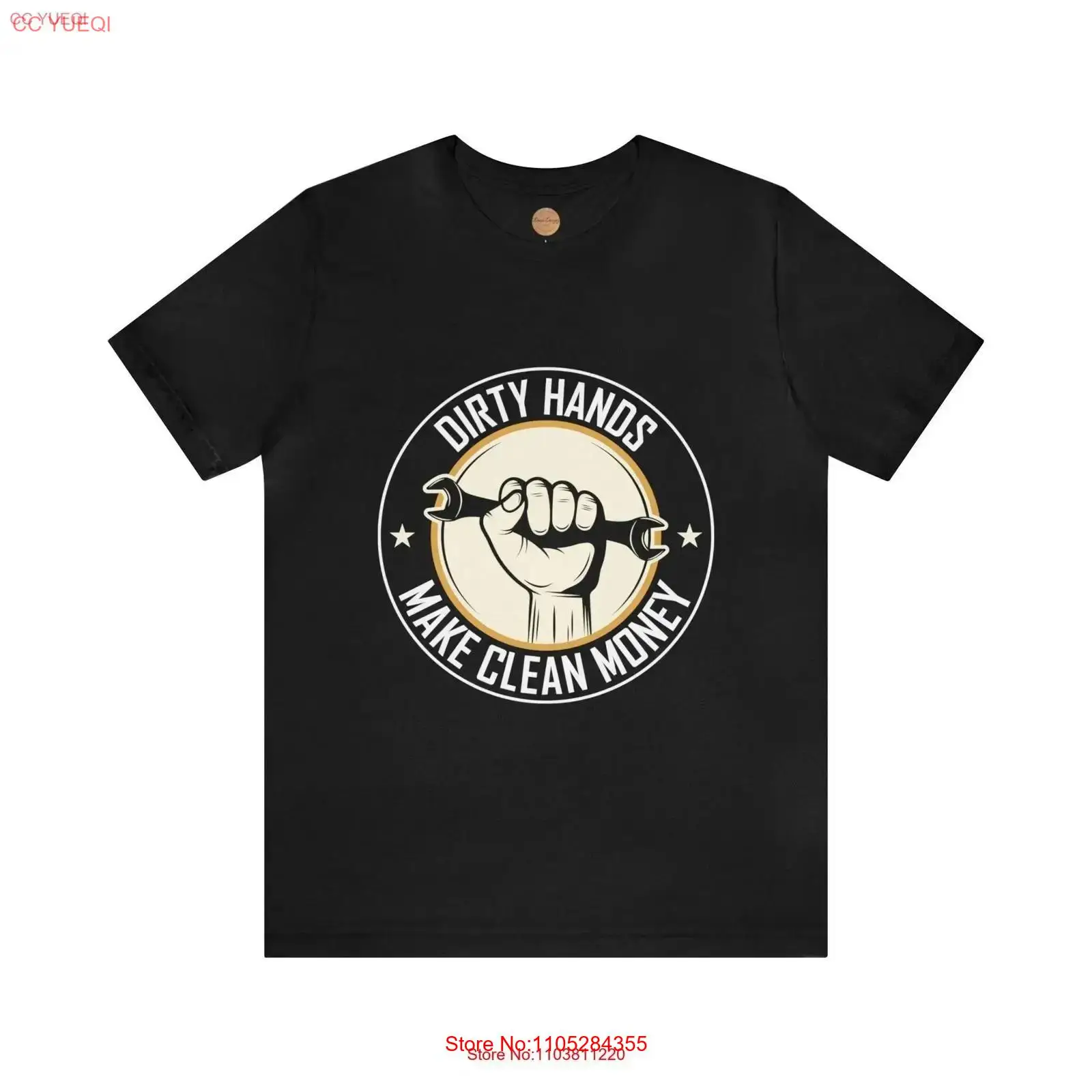 Mechanic T Shirt Dirty Hands M - Vintage Fashion Jobs ulasan dan harga