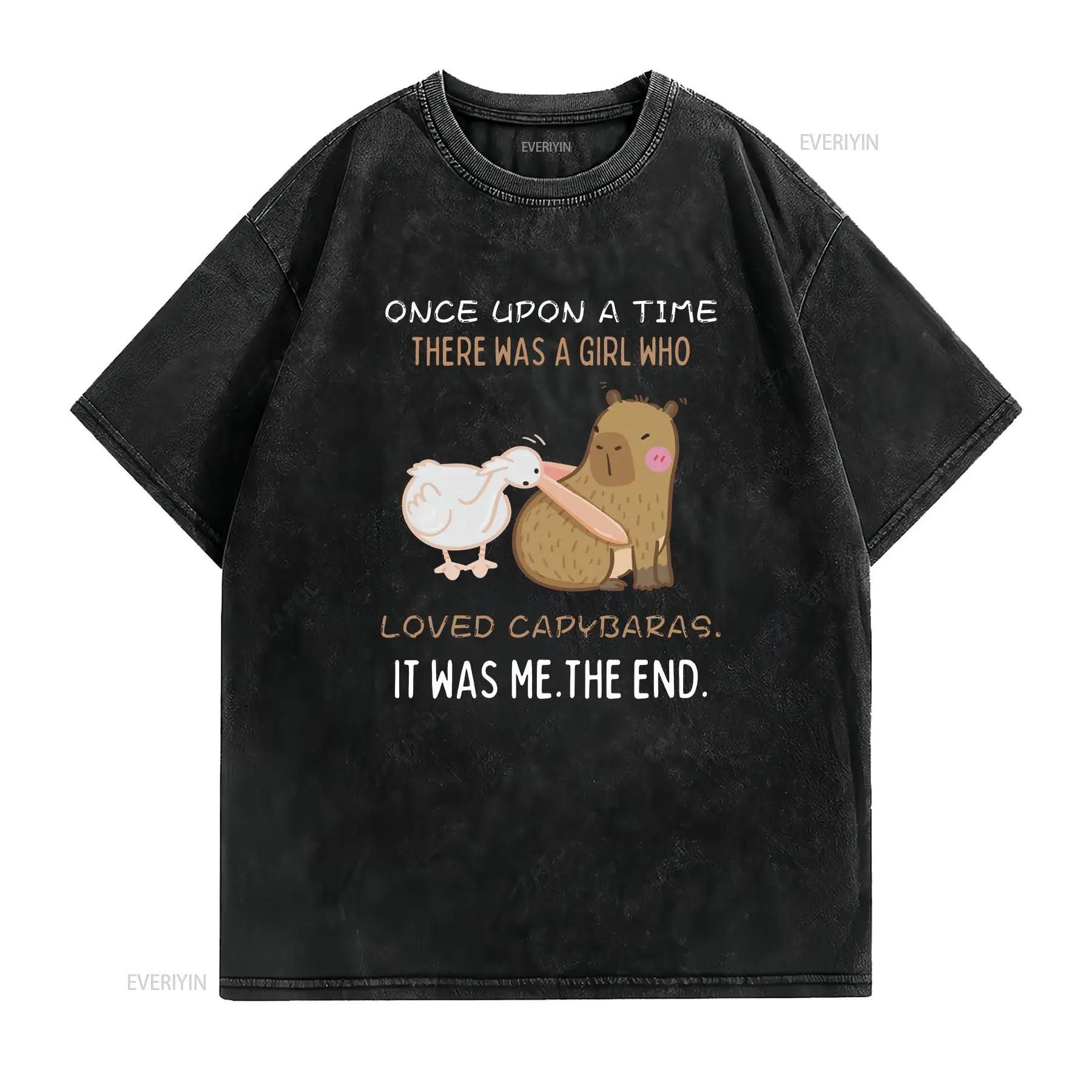 Capybara lover Women shirt fun - Quirky Vintage Fashion ulasan dan harga