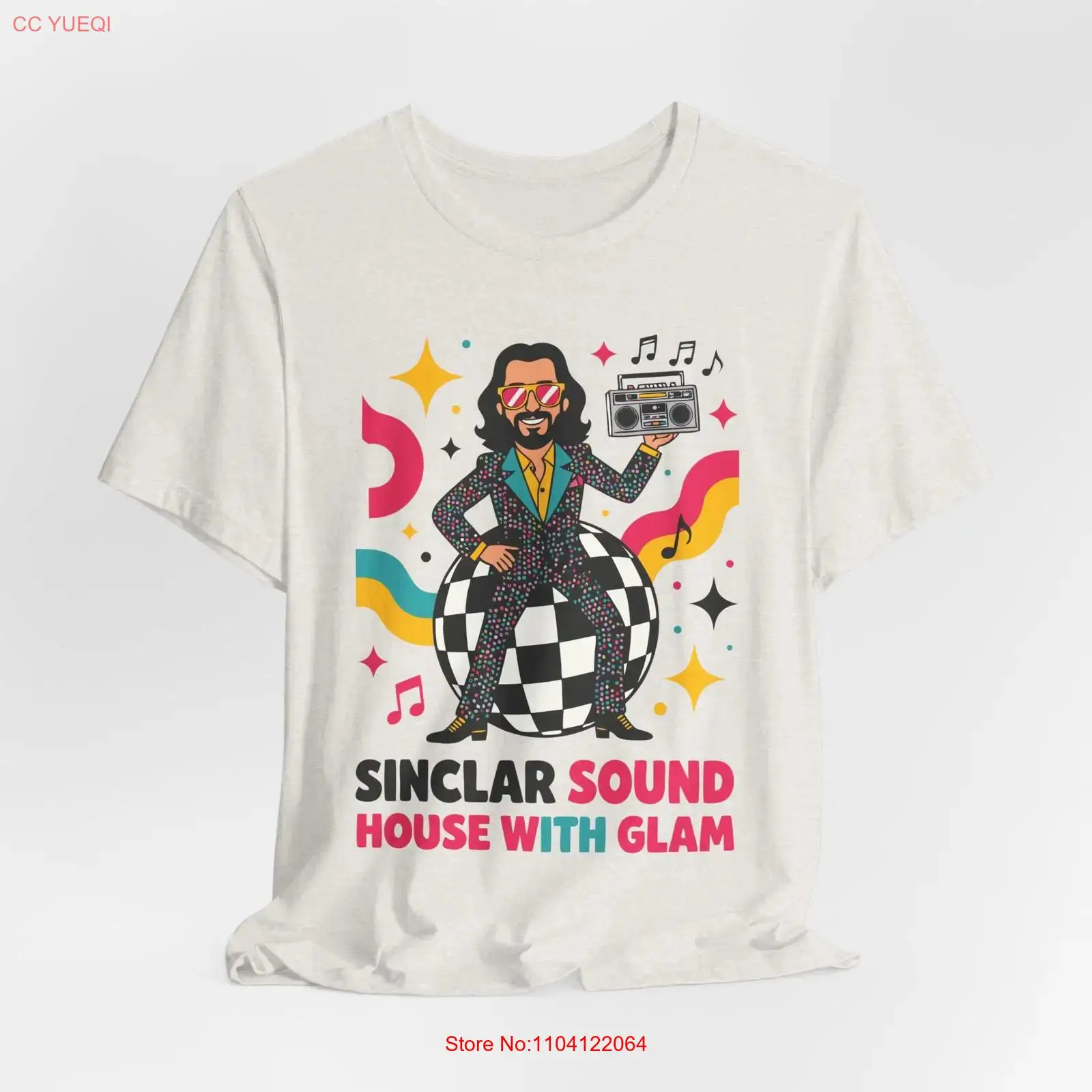 Bob Sinclar Disco Vibes T Shir - Vintage Vibes Fashion ulasan dan harga