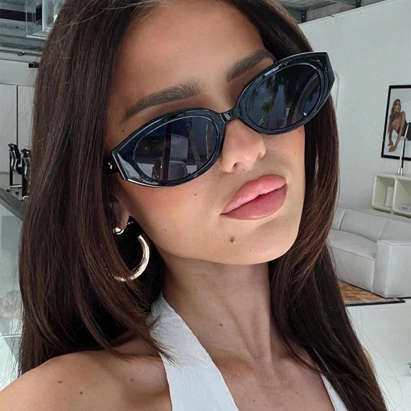 Vintage Cat Eye Sunglasses Wom - Vintage Fashion Girl ulasan dan harga