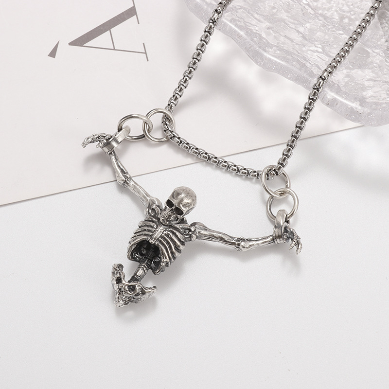 Mens Gothic Vintage Silver Pla - Quirky Vintage Fashion ulasan dan harga