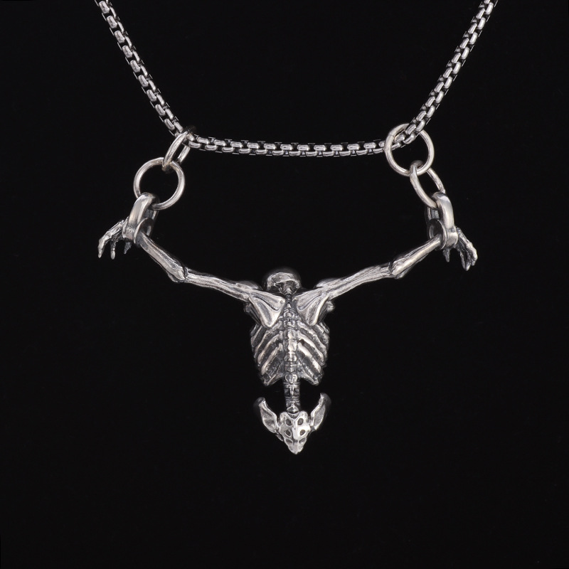 Mens Gothic Vintage Silver Pla - Quirky Vintage Fashion ulasan dan harga
