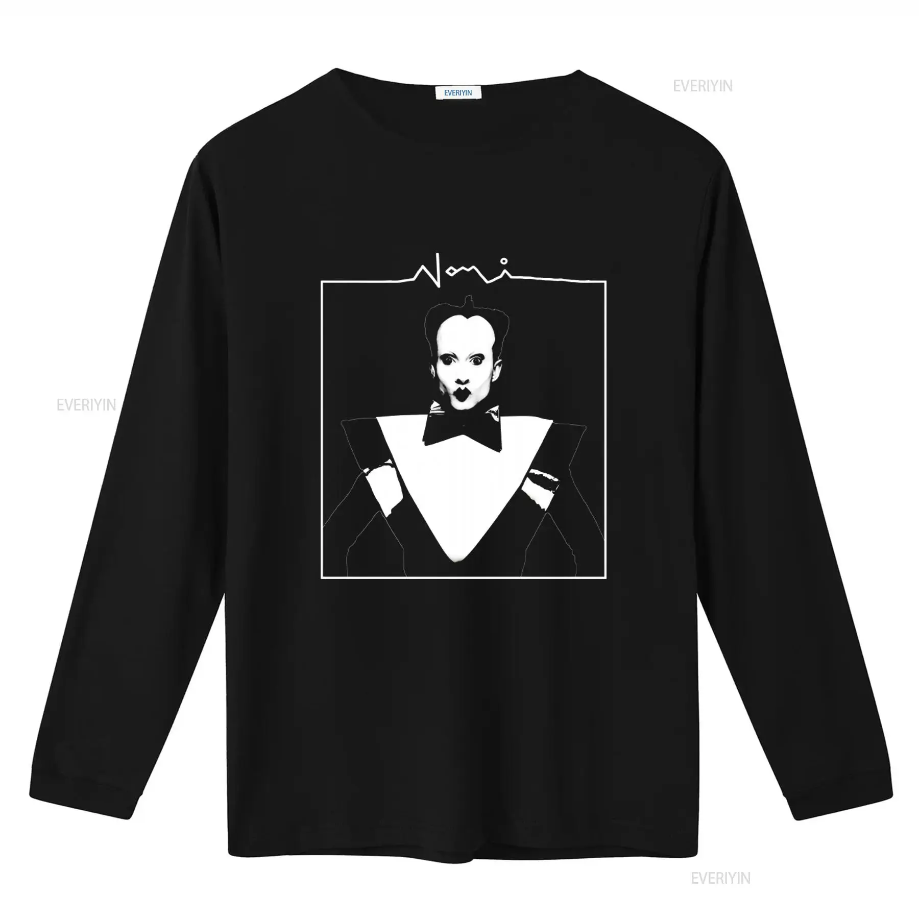 Klaus Nomi Face Print Men's T  - Vintage Fashion Look ulasan dan harga