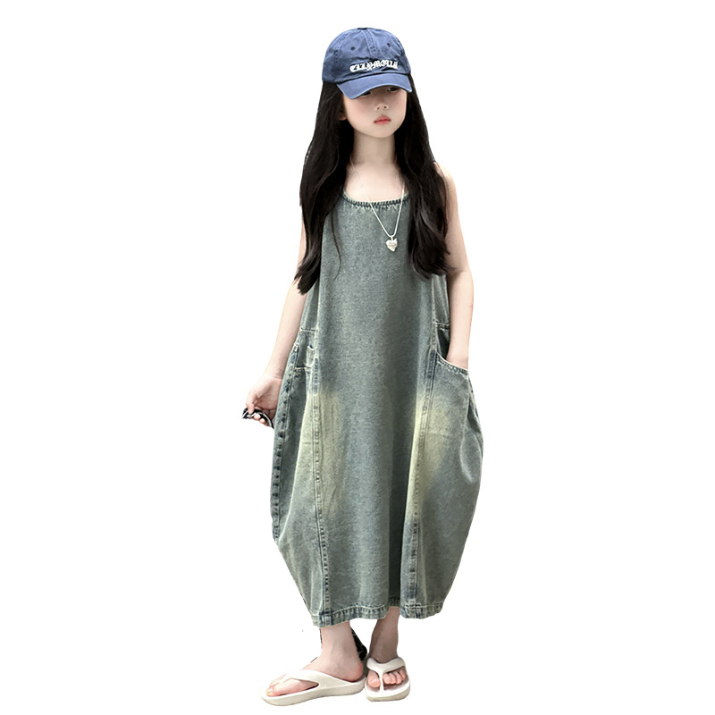 Vintage Blue Children Girls Hi - Vintage Fashion Girl ulasan dan harga