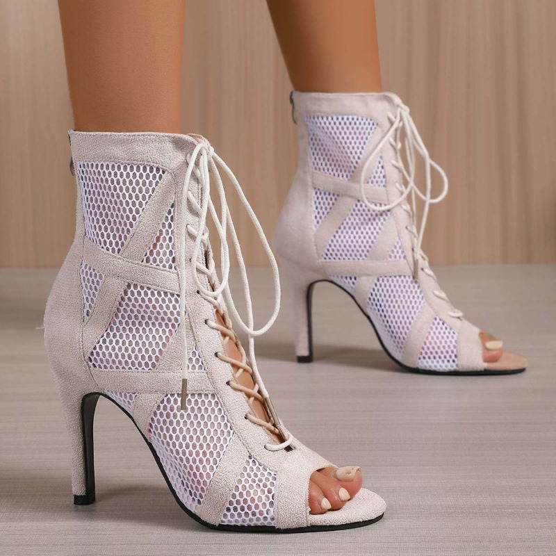 Women's Fish Mouth Open Toe Me - Vintage Fashion Fabrics ulasan dan harga