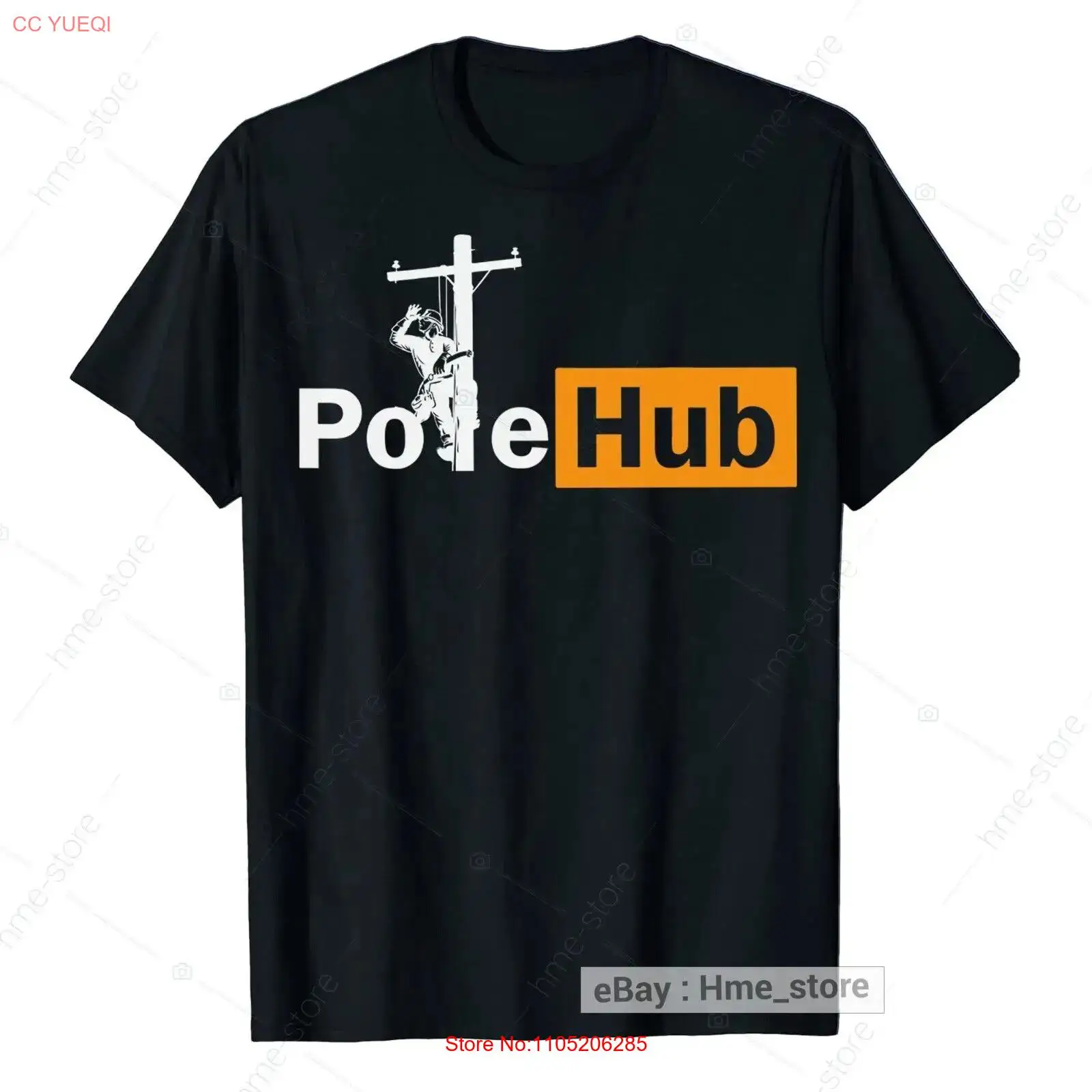 Pole Hub Power Lineman Funny L - Vintage Fashion Hub ulasan dan harga