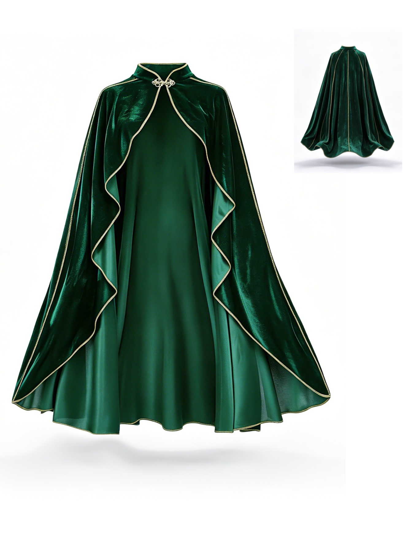 Women Vintage Green Velvet Cap - Vintage Fashion Dress ulasan dan harga
