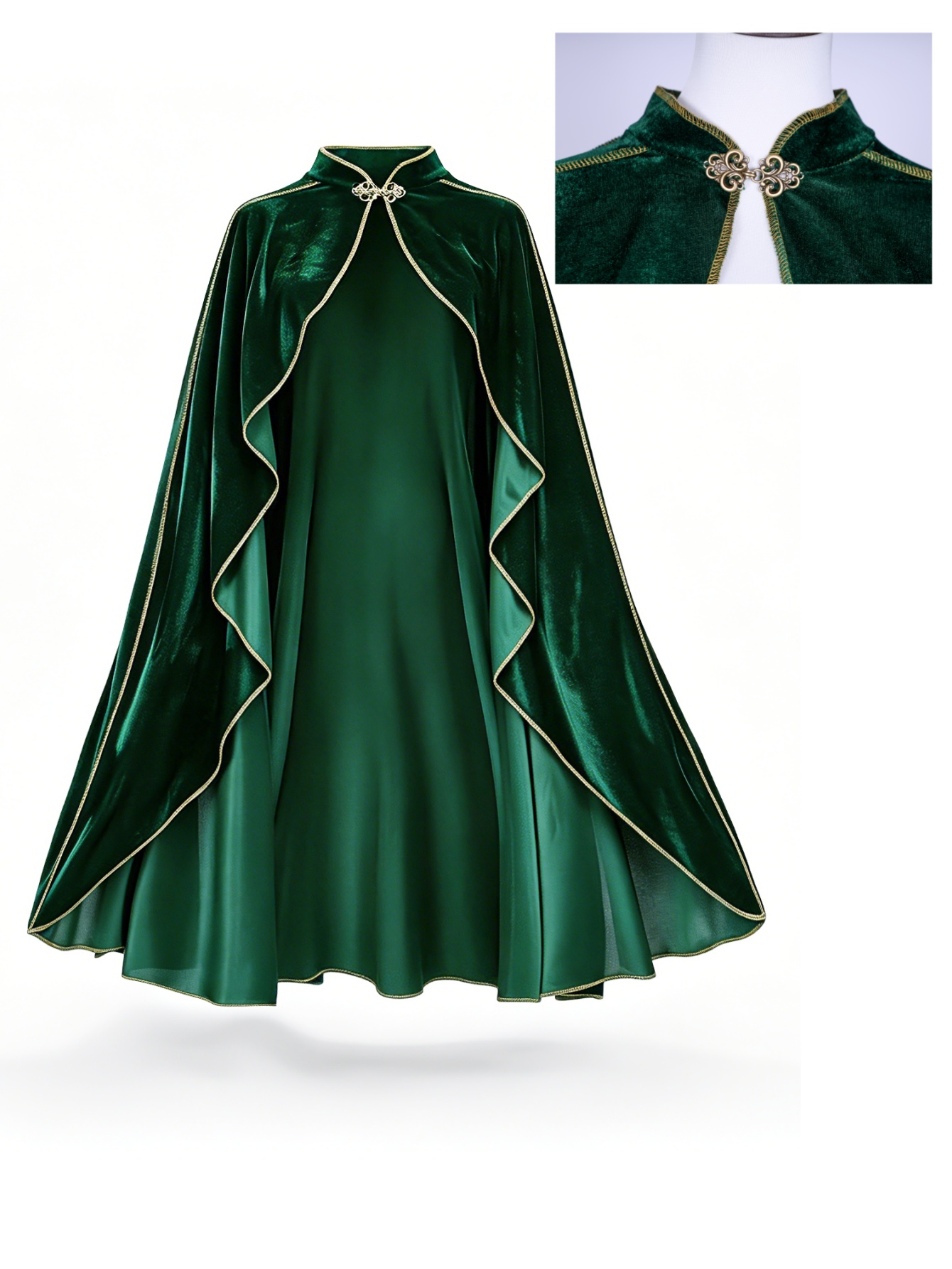 Women Vintage Green Velvet Cap - Vintage Fashion Dress ulasan dan harga