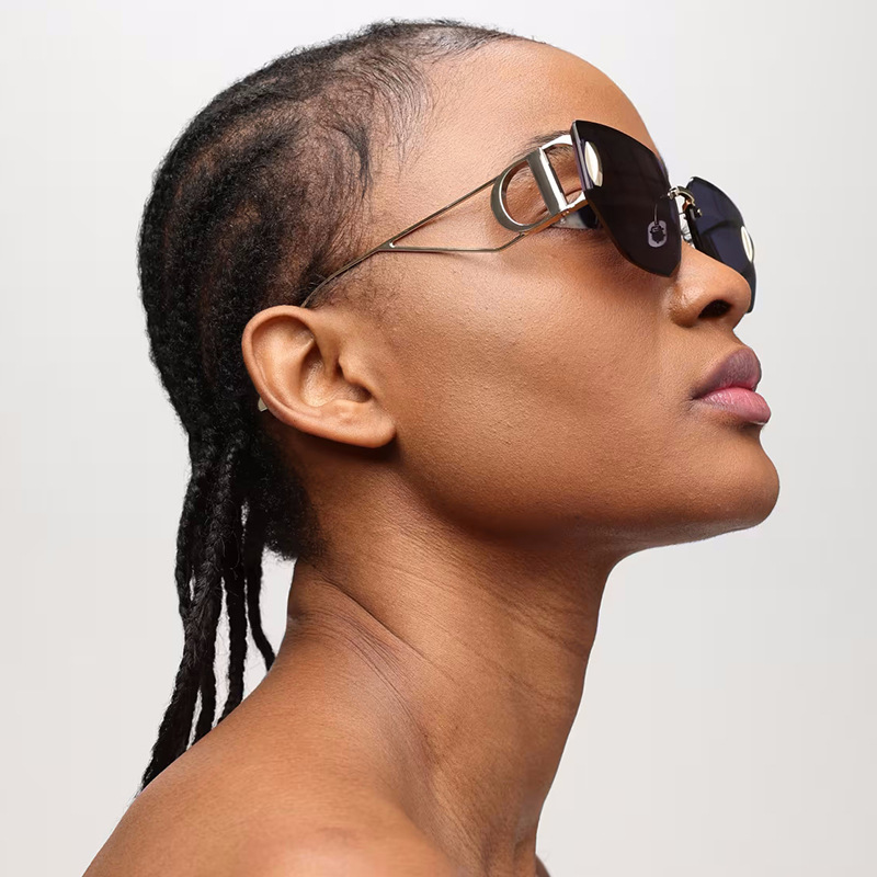 Women's Sunglasses Metal Hollo - Vintage Fashion Brand Names ulasan dan harga