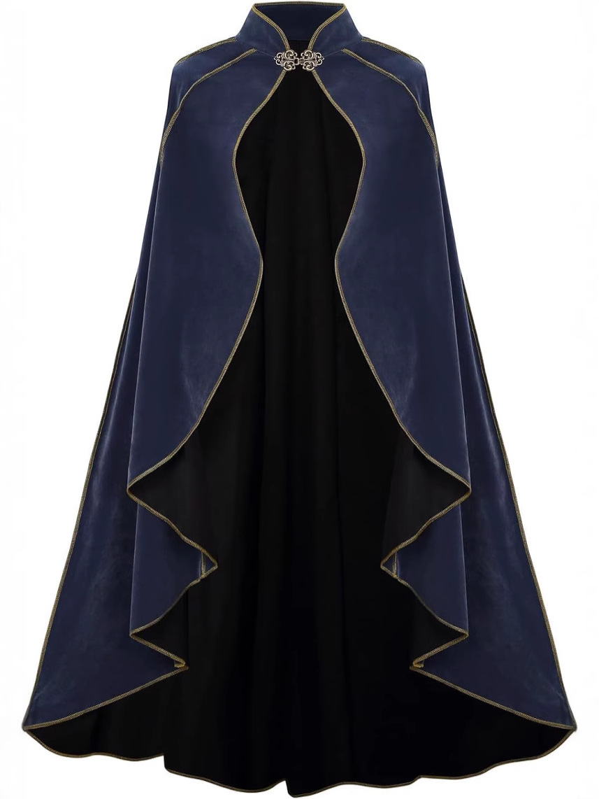 Gold Trimmed Medieval Plush Cl - Vintage Fashion Dress ulasan dan harga