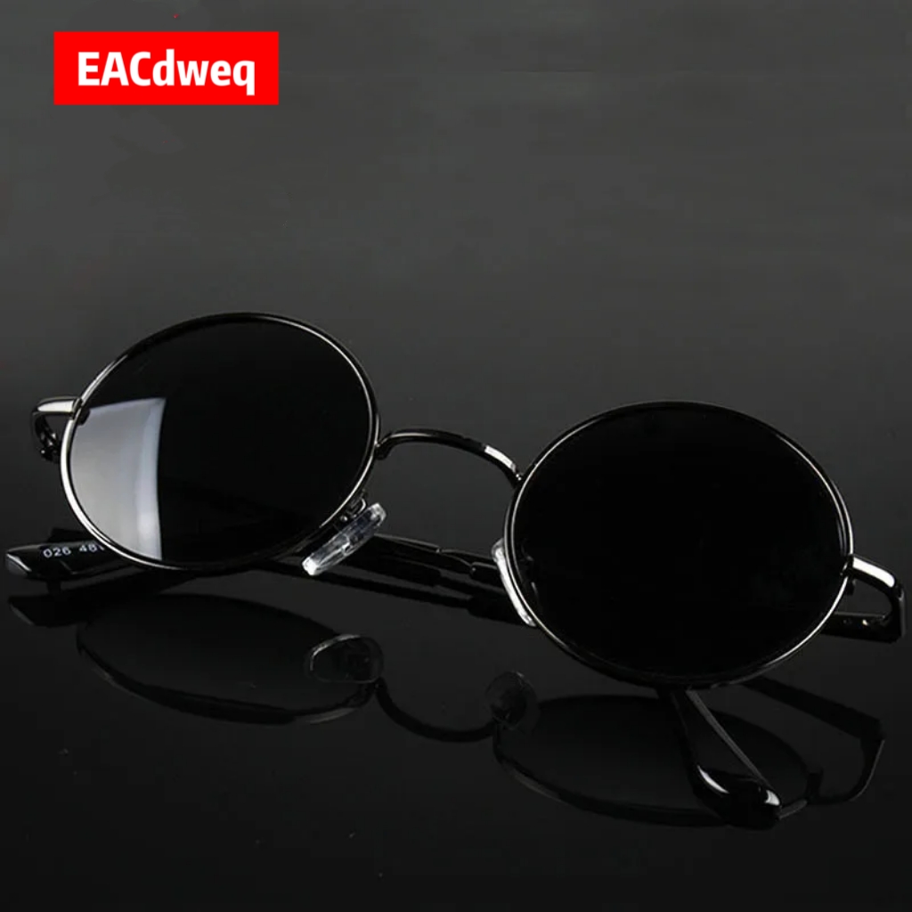Retro Vintage Round Sunglasses - Vintage Fashion Girl ulasan dan harga