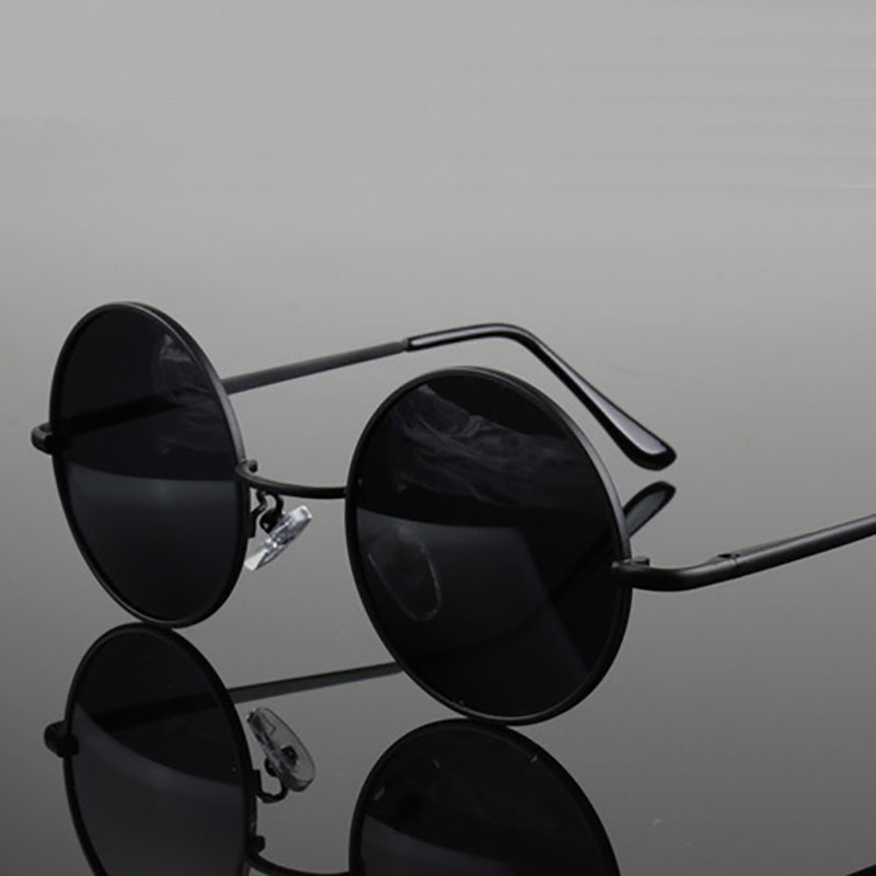 Retro Vintage Round Sunglasses - Vintage Fashion Girl ulasan dan harga