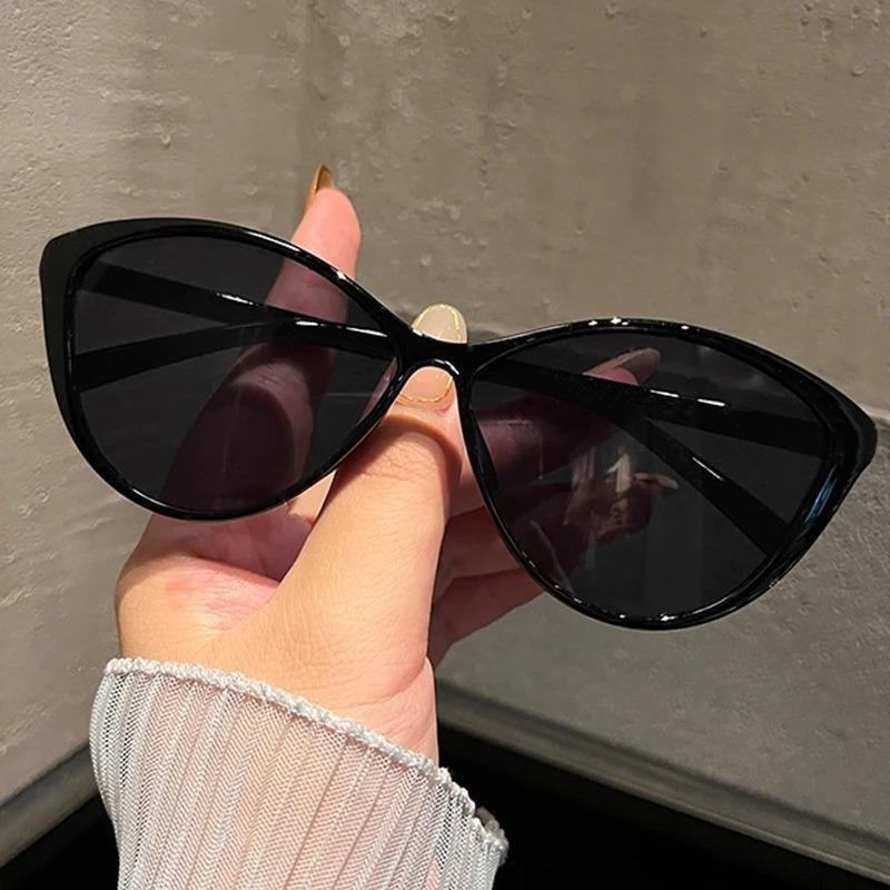 1Pc Retro Frame Cat Eye Sungla - Vintage Fashion Girl ulasan dan harga